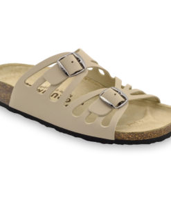 DERBY kapcie dla kobiet - skóra (36-42)