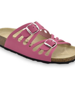 DERBY kapcie dla kobiet - skóra (36-42)