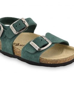 ROBY skórzane sandały dziecięce-welur (23-29)