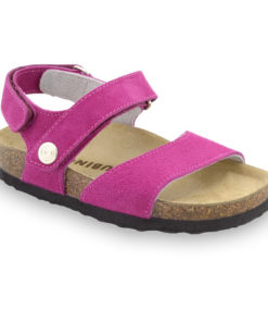 EJPRIL sandały dla dzieci - skóra nubuk (23-29)