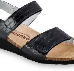 MERILYN | dámske anatomické sandále | čierna